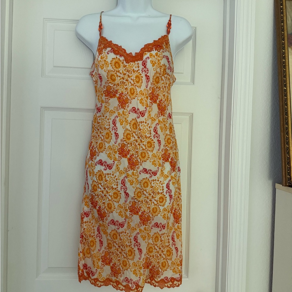 Floral Lace Trim Sleepwear
